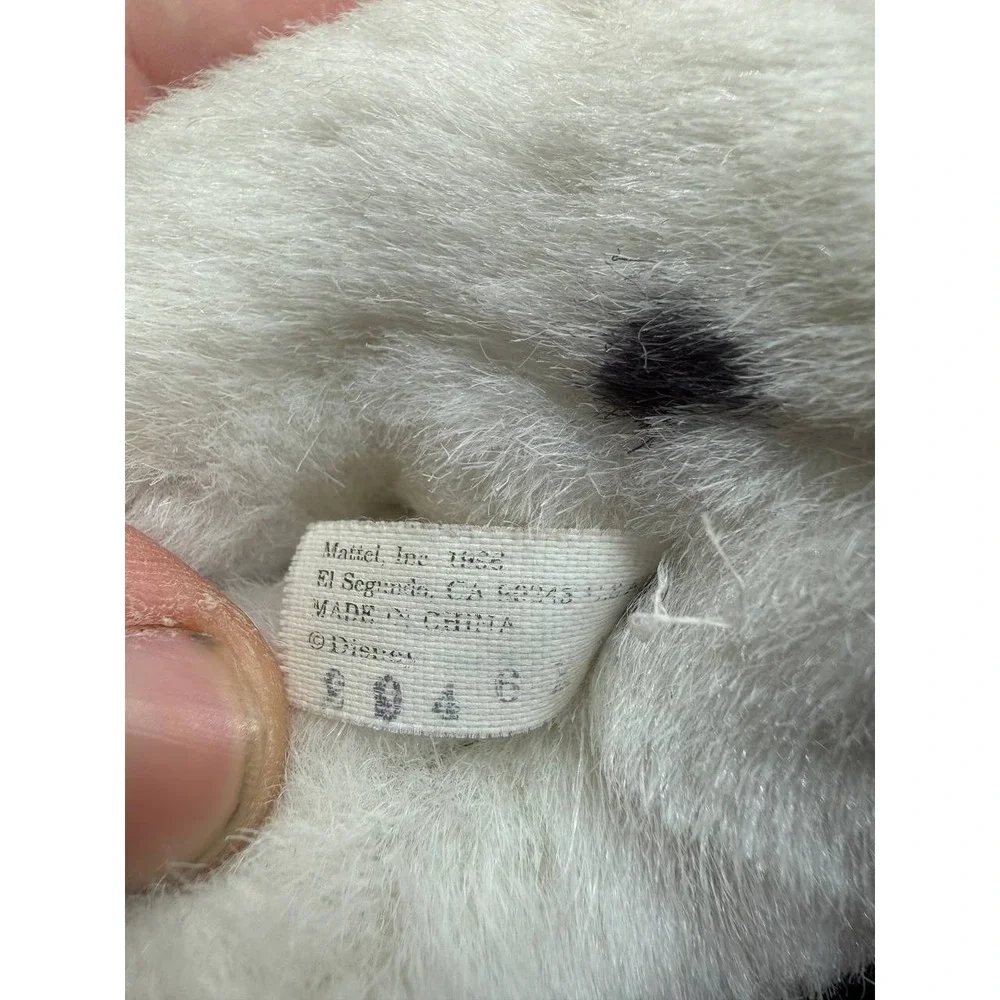 Vintage‎ Disney 101 Dalmatians DIPSTICK Plush WAGGING TAIL Puppy Dog Mattel 1996
